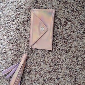 Card holder with keychain